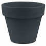 Pot anthracite en PVC 17 litres