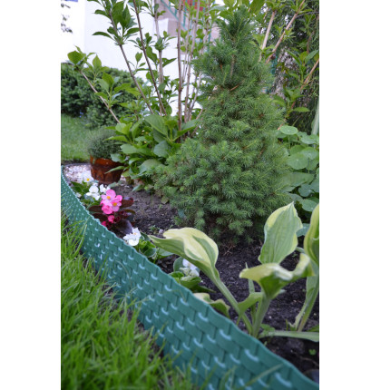 Bordure tressée/pierre