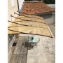 Lot de 4 paillons en fins roseaux 