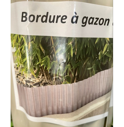 Bordure à gazon