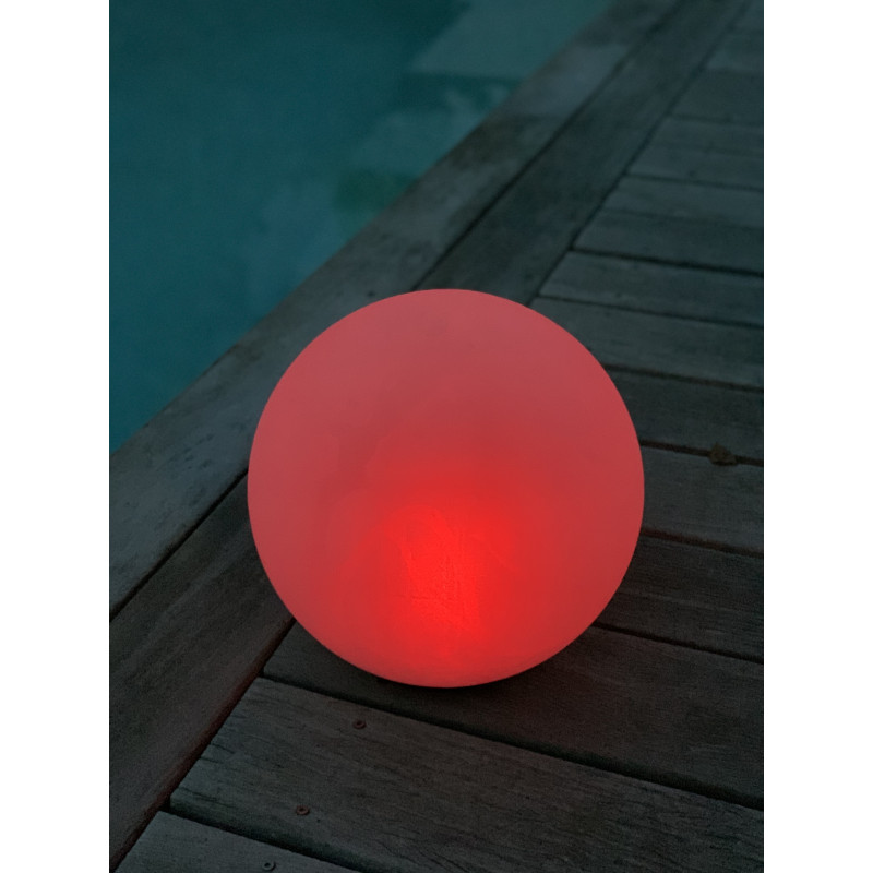 Boule Solaire RGB 30 cm Flottante IP67 Globo- Boule Globe Solaire Etanche