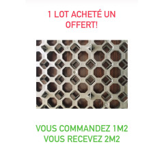 Dalle à gazon ou gravier