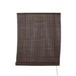 Store jersey marron déroulé