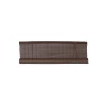 Store jersey marron enroulé