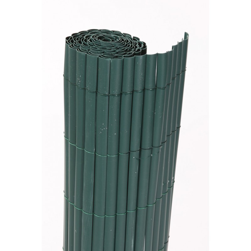 Lot de 3 canisses PVC simple face VERT 0.9kg/m²
