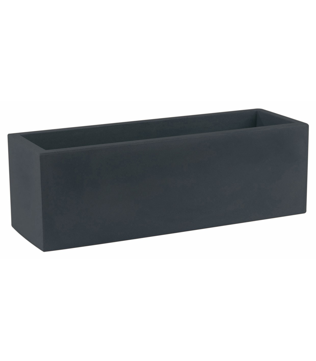 Jardinière grise anthracite