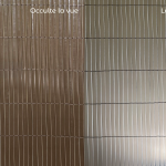 PVC Translucide marron avec ou sans lumière